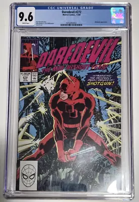 Buy Daredevil #272 CGC 9.6 N Mint+ White 1989 Marvel Comics John Romita Jr, Inhumans • 27.98£