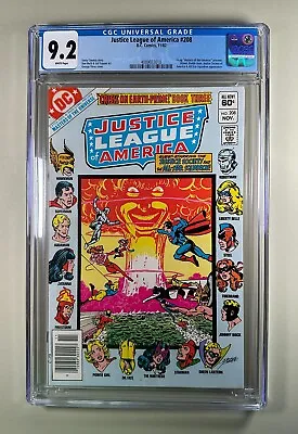 Buy (CGC 9.2) Justice League Of America #208  11/82  [JSA/All-Star Squadron] • 79.30£