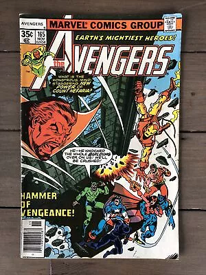 Buy Marvel Comics Avengers #165 First Appearance Of Henry Gyrich • 11.99£