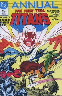 Buy The New Teen Titans Annual #2 (VF- | 7.5) -- Combined P&P Discounts!! • 1.92£