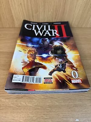 Buy Civil War II #0, 1, 2, 3, 4, 5, 6, 7, 8 Complete Series (Marvel 2016) • 30£