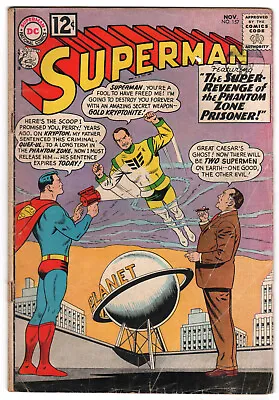 Buy GREAT DC SILVER AGE SUPERMAN 1962 COMIC US Ed #157. - VG • 55£