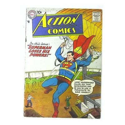 Buy Action Comics (1938 Series) #230 In Very Good Minus Condition. DC Comics [z% • 107.33£