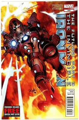 Buy Invincible Iron Man (2008) #523 NM 9.4 First Appearance Of Rebel Armor • 3.19£