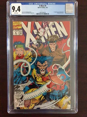 Buy CGC 9.4 X-Men 4 Omega Red Wolverine Jim Lee White Pages • 39.72£