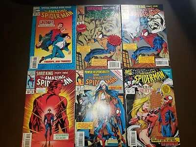 Buy Amazing Spider-man # 388 390 390 (Variant) 392 394 397 Comic Book Lot • 19.75£