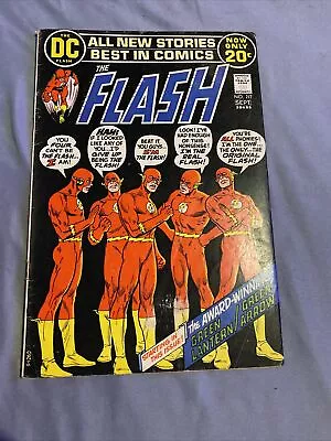 Buy The Flash #217 Green Lantern & Green Arrow Appearances 1972 Dc Comics • 11.85£