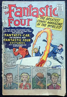 Buy Fantastic Four #3 VERY RARE BOOK 1st Time In Costumes And 1st Miracle Man 1962 • 228.12£
