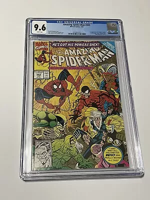 Buy The Amazing Spider-Man #343 -CGC 9.6- SPIDER-MAN- PETER PARKER-MARVEL COMICS • 44.17£