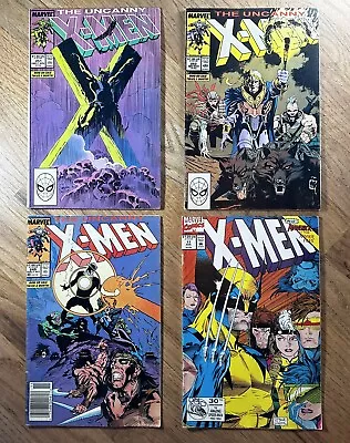 Buy X-men #11 Uncanny X-Men #249 #251 #252 Comic Book Lot Marvel Comics VG-FN • 12.75£