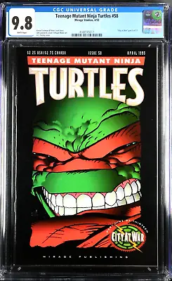 Buy Teenage Mutant Ninja Turtles #58 (1993) CGC 9.8! 💥 1st Mention Shadow Jones! 💥 • 279.82£
