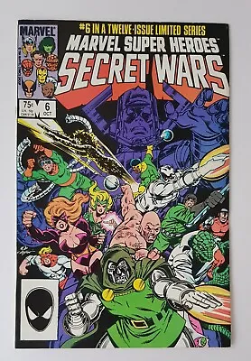 Buy Marvel Super Heroes Secret Wars #6, Marvel 1984, 1st Cameo 2nd Spider Woman • 24.50£