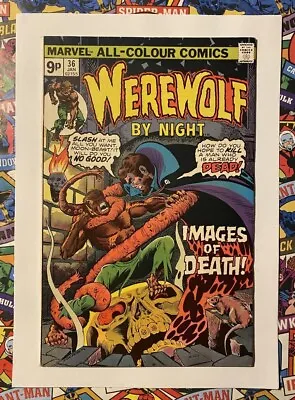 Buy Werewolf By Night #36 - Jan 1976 - Belaric Marcosa Appearance! - Vfn/nm (9.0) • 18.74£