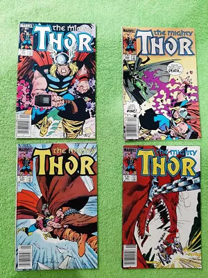 Buy Lot Of 4 THOR 351, 354, 355, 361 All Canadian VF Newsstand Variants RD4696 • 5.52£
