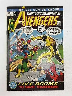 Buy Avengers #101 Marvel Comics 1972 MCU Bronze Age • 11.98£