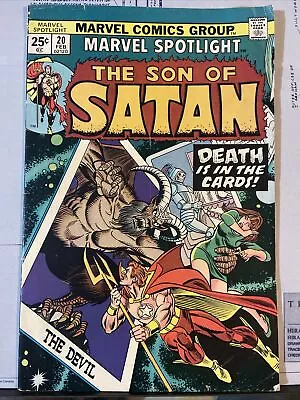 Buy Marvel Spotlight #18 The Son Of Satan (Marvel Comics October 1974) • 3.20£