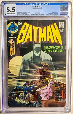 Buy Batman #227, Neal Adams Cover • 540.40£