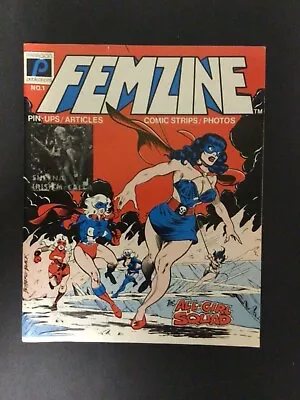 Buy Femzine No. 1 1st Femforce The All-Girl Squad Paragon FN • 94£