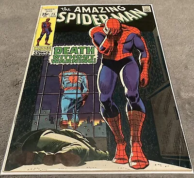 Buy Amazing Spider-Man 75(1969)Gorgeous VF Classic Silver Age Iconic Romita Sr Cover • 103.27£
