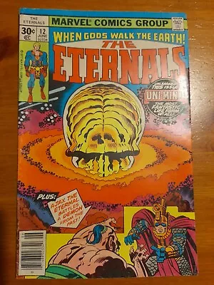Buy Eternals #12 June 1977 VGC 4.0 1st Appearance Of Uni-Mind • 3.99£