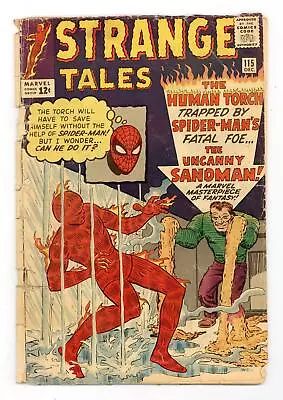 Buy Strange Tales #115 FR/GD 1.5 1963 • 75.20£