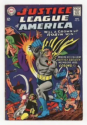 Buy Justice League Of America #55 VG 4.0 1967 1st Silver Age App. Golden Age Robin • 17.48£