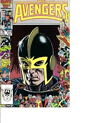 Buy The Avengers - Comic (1963 1st Series) #273, Marvel; 25th Anniversary Cover • 5.68£