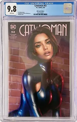 Buy Catwoman #52 CGC 9.8 Will Jack Trade Variant Limited To Only 800 Copies W/ COA • 85£