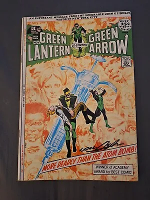 Buy Green Lantern/Green Arrow #86 Signed By Late Neal Adams! Huge Key!! Drug Abuse • 205.55£