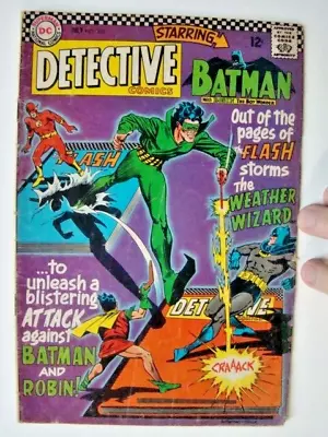 Buy Detective Comics #353 Batman Robin The Flash Elongated Man 1966 VG • 12.22£