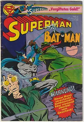 Buy SUPERMAN #14/1979 No Collectible, Ehapa/DC Comics COMICHEFT Z2/2- • 4.29£