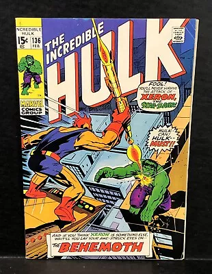 Buy Incredible Hulk #136 (Marvel, 1971) • 56.26£