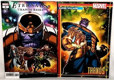 Buy ETERNALS THANOS RISING #1 Variant Cover B And C Ron Lim Iban Coello Marvel MCU • 8.14£