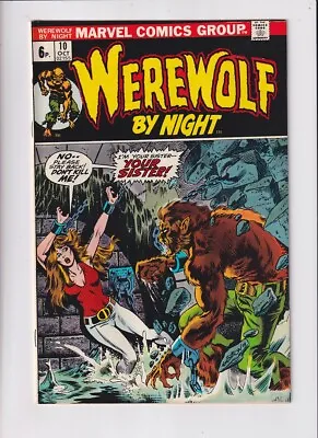 Buy Werewolf By Night (1972) #  10 UK Price (7.0-FVF) (1384837) Sarnak 1973 • 31.50£