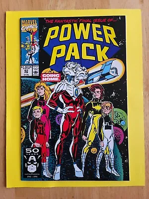 Buy Power Pack #62 (Marvel 1991) - Final Issue • 4.01£