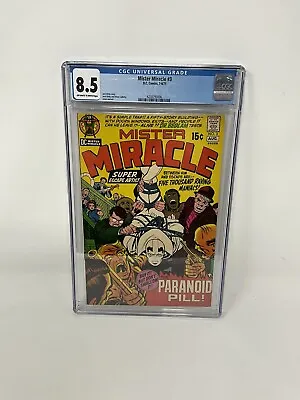 Buy Mister Miracle #3 (1971)  CGC 8.5  First Series • 79.94£