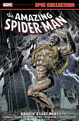 Buy AMAZING SPIDER-MAN: KRAVEN'S LAST HUNT Marvel Comics Epic Collection Vol #17 TPB • 36.76£