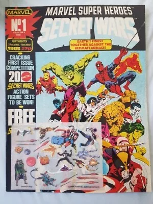 Buy Marvel Super Heroes Secret Wars #1 With Transfers • 65£