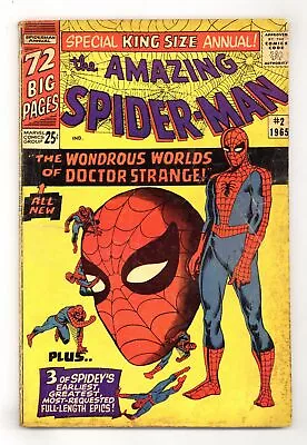 Buy Amazing Spider-Man Annual #2 GD 2.0 1965 • 32.78£