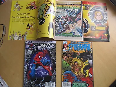 Buy AMAZING SPIDERMAN #s 12 / 453 ( SINISTER SIX, 56 Pgs), 1999 ; & 34 / 475 , 2001 • 7.49£