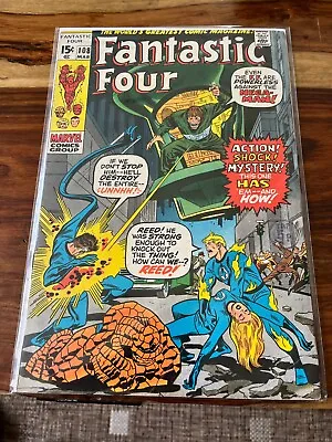 Buy Fantastic Four #108 1971 Jack Kirby Stan Lee John Buscema • 25£