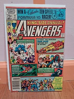 Buy AVENGERS ANNUAL #10 1st Appearance ROGUE - Mid Grade Newsstand Copy • 47.50£