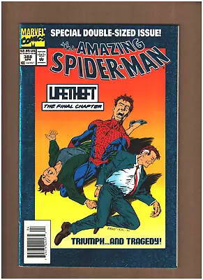 Buy Amazing Spider-man #388 Newsstand Marvel Comics 1994 Blue Foil Cover VF+ 8.5 • 4.72£
