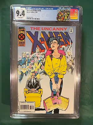 Buy Uncanny X-Men #318 CGC 9.4 WP 1994 X-Men #138 Cover Homage Custom Label Nice! • 39.51£