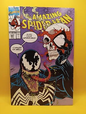 Buy Amazing Spider-man #347 Iconic Venom Cover Beauty Wow • 16.67£