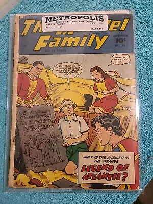 Buy Marvel Family #39 1949 Fawcett Golden Age Captain Marvel / Jr Mary Marvel  • 103.26£