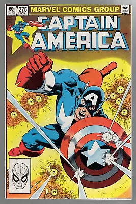 Buy Captain America #275 Marvel 1982 1st New Baron Zemo NM+ 9.6 • 35.39£