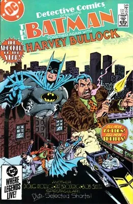 Buy Detective Comics 549 Batman Harvey Bullock Green Arrow Janson Alan Moore NM • 9.45£