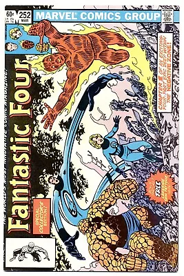 Buy FANTASTIC FOUR #252 VF, John Byrne, Tatooz Intact, Direct Marvel Comics 1983 • 19.86£