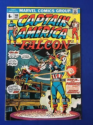Buy Captain America #168 VFN (8.0) MARVEL ( Vol 1 1973) 1st App Helmut Zemo • 62£